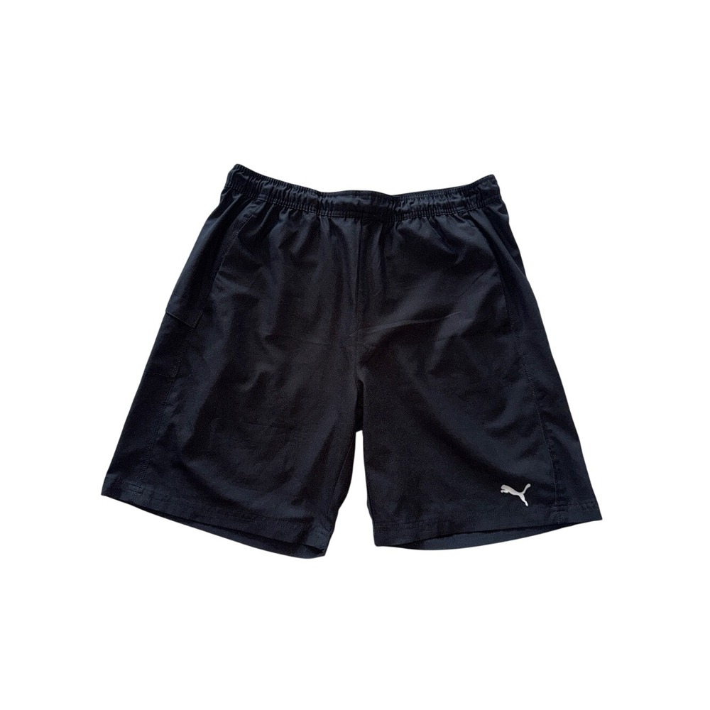 Puma Sport Lifestyle Black Athletic Running Shorts Men's Size Large
